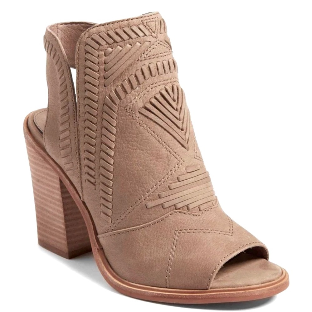 Peep Toe Ankle Boot